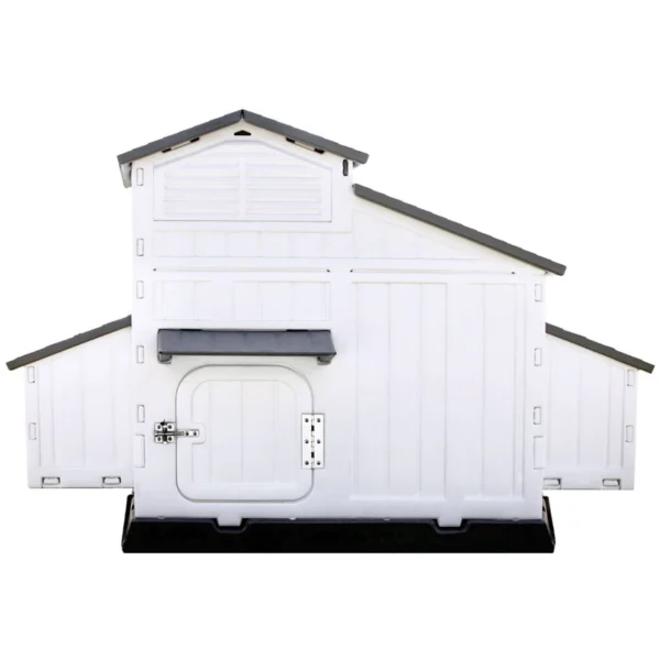 Snap Lock Formex Chicken Coop, Large White (Up to 8 Chickens) - Image 2