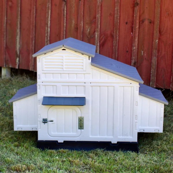 Snap Lock Formex Chicken Coop, Large White (Up to 8 Chickens) - Image 5
