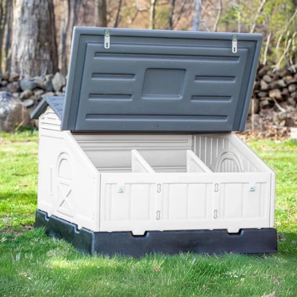 Snap Lock Formex Chicken Coop, Standard White (Up to 4 Chickens) - Image 2